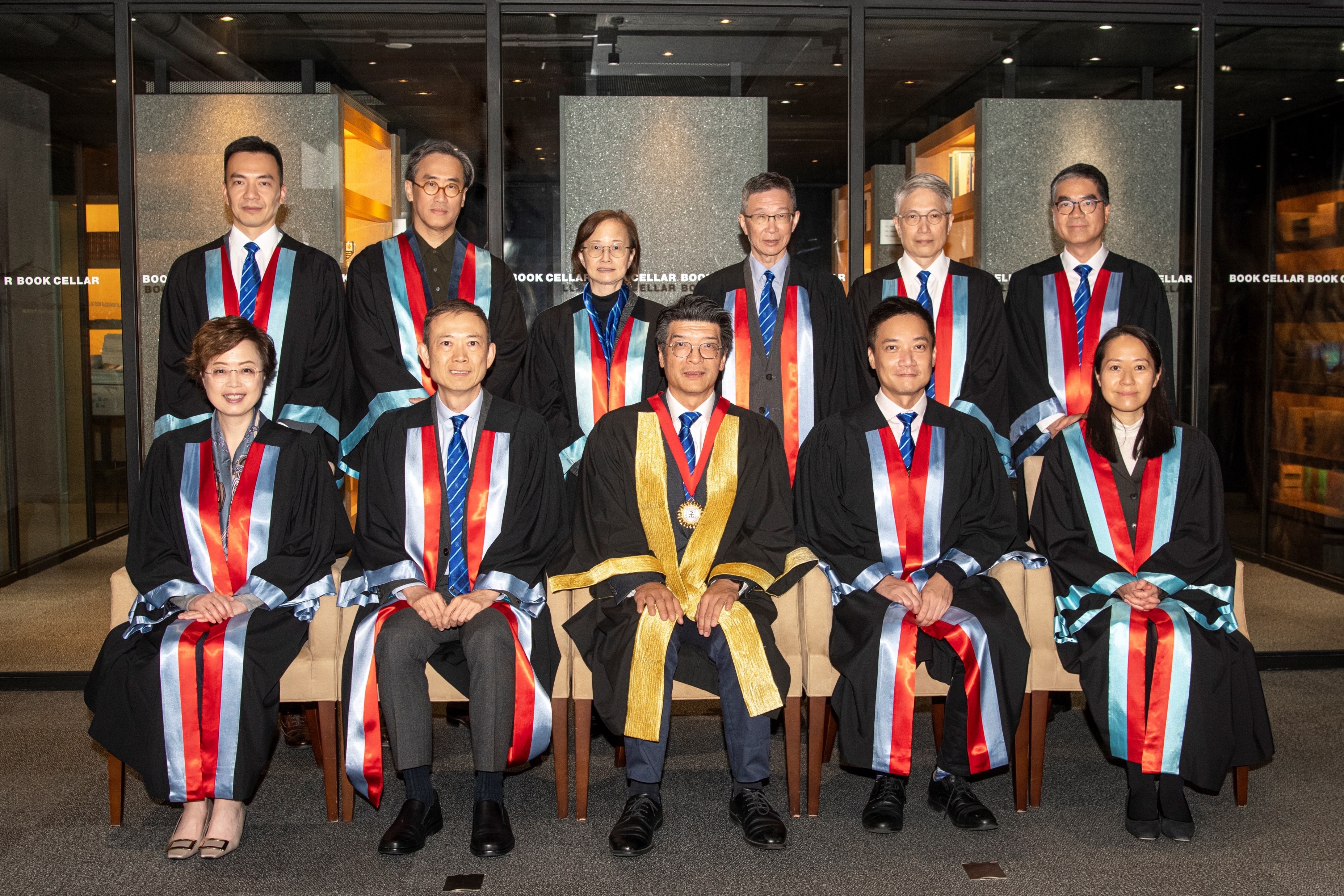 Prof Fung Hong with distinguished guests at ASM 2014